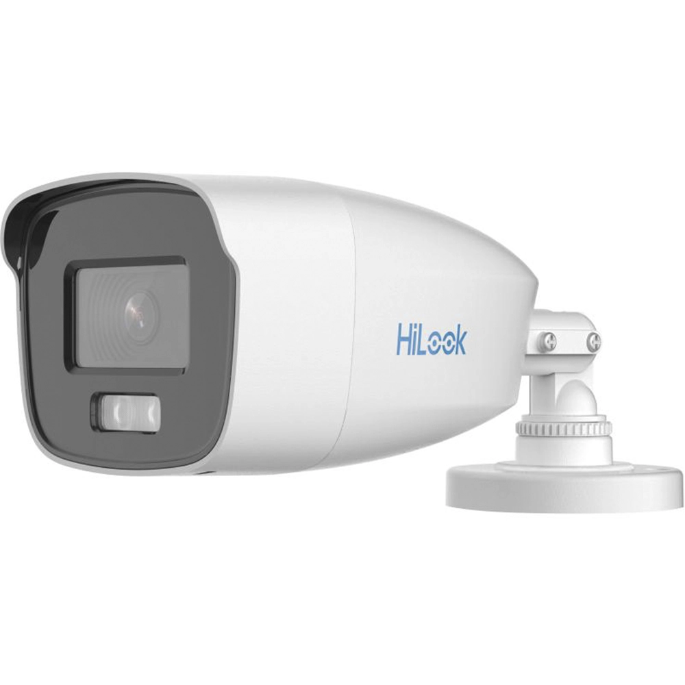 Cámara Bala HiLook THC-B229-M 2MP – ColorVu, Luz Blanca 40 m, 4 en 1, IP66